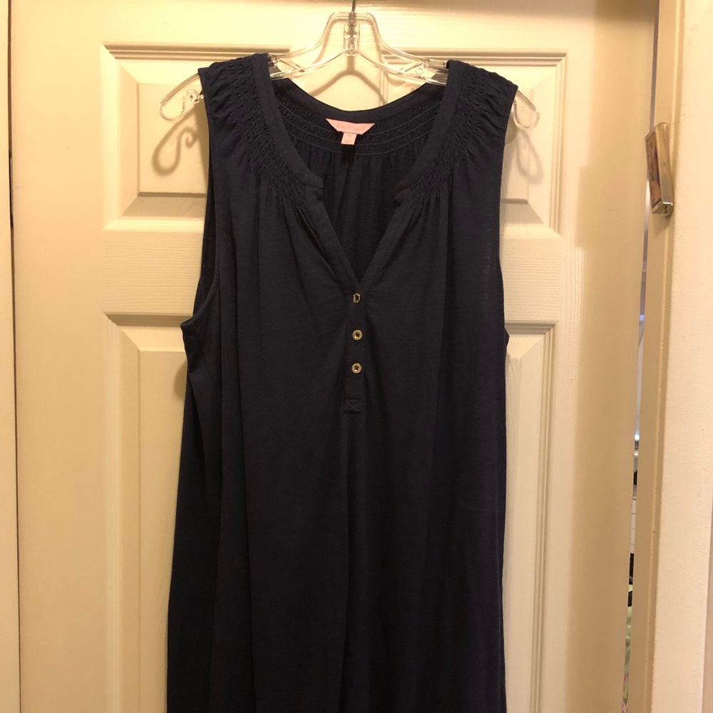 Navy Lily Pulitzer tank dress
